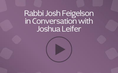 Josh in Conversation with Joshua Leifer